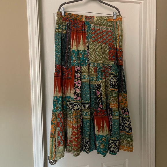 catalog classics Dresses & Skirts - 1X classic Catalog vintage boho maxi skirt